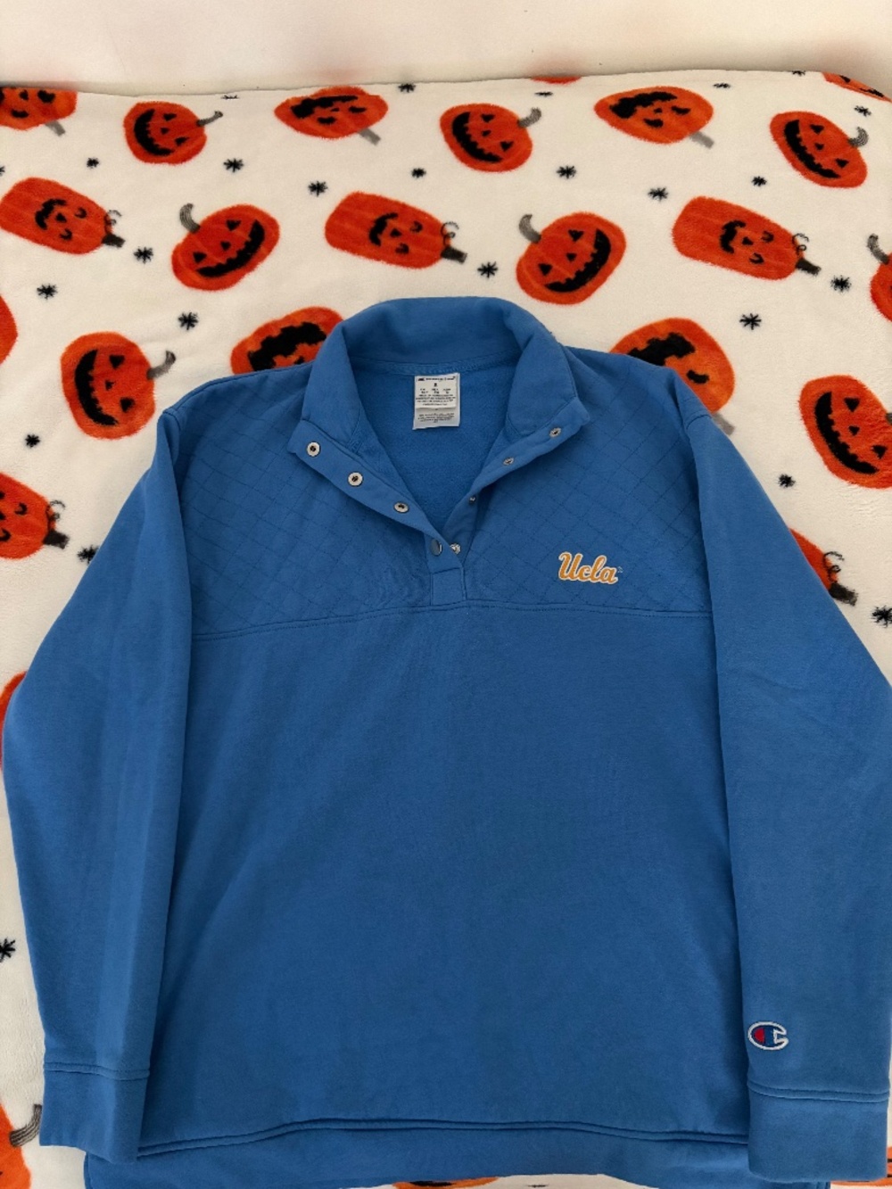 Blue UCLA x Champion Sweater